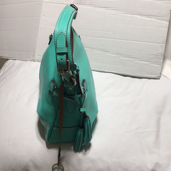 Dooney & Bourke leather satchel. NWOT - Picture 8 of 10